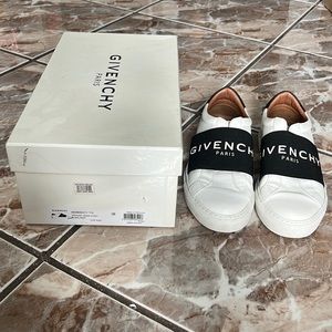 givenchy urban street sneakers blanc noir size 38